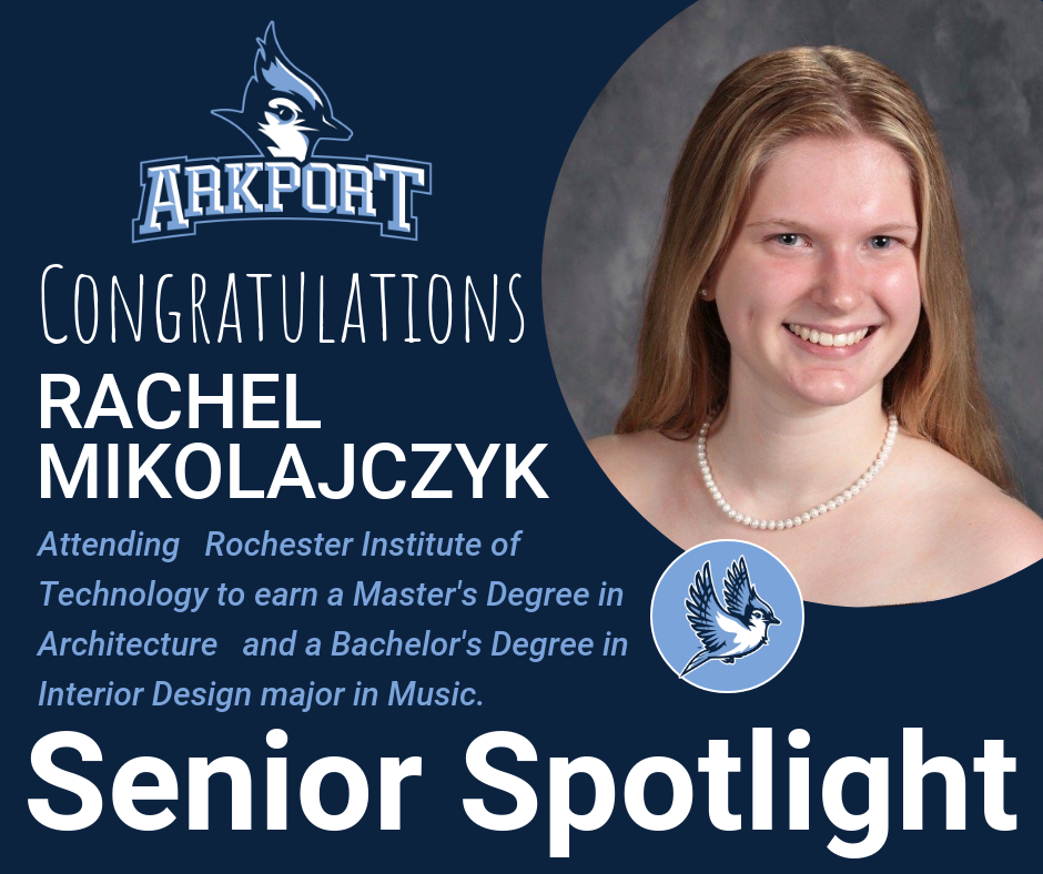 Senior Spotlight - Rachel Mikolajczyk