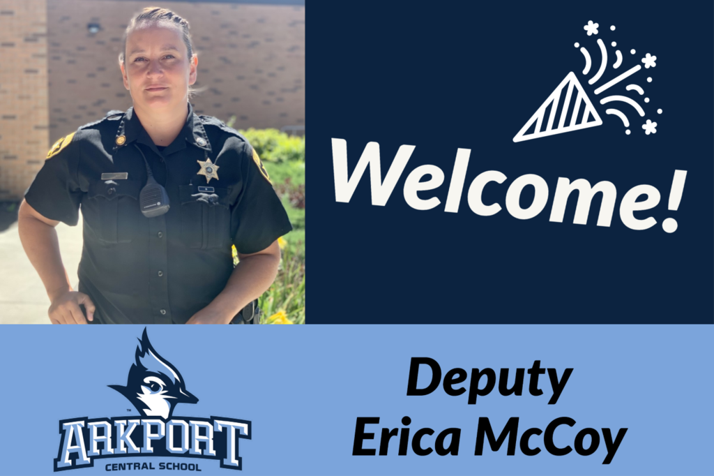Welcome - Deputy Erica McCoy
